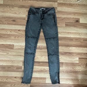 Melrose and Market side zip denim